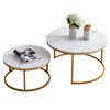 Doré & Blanc marbré