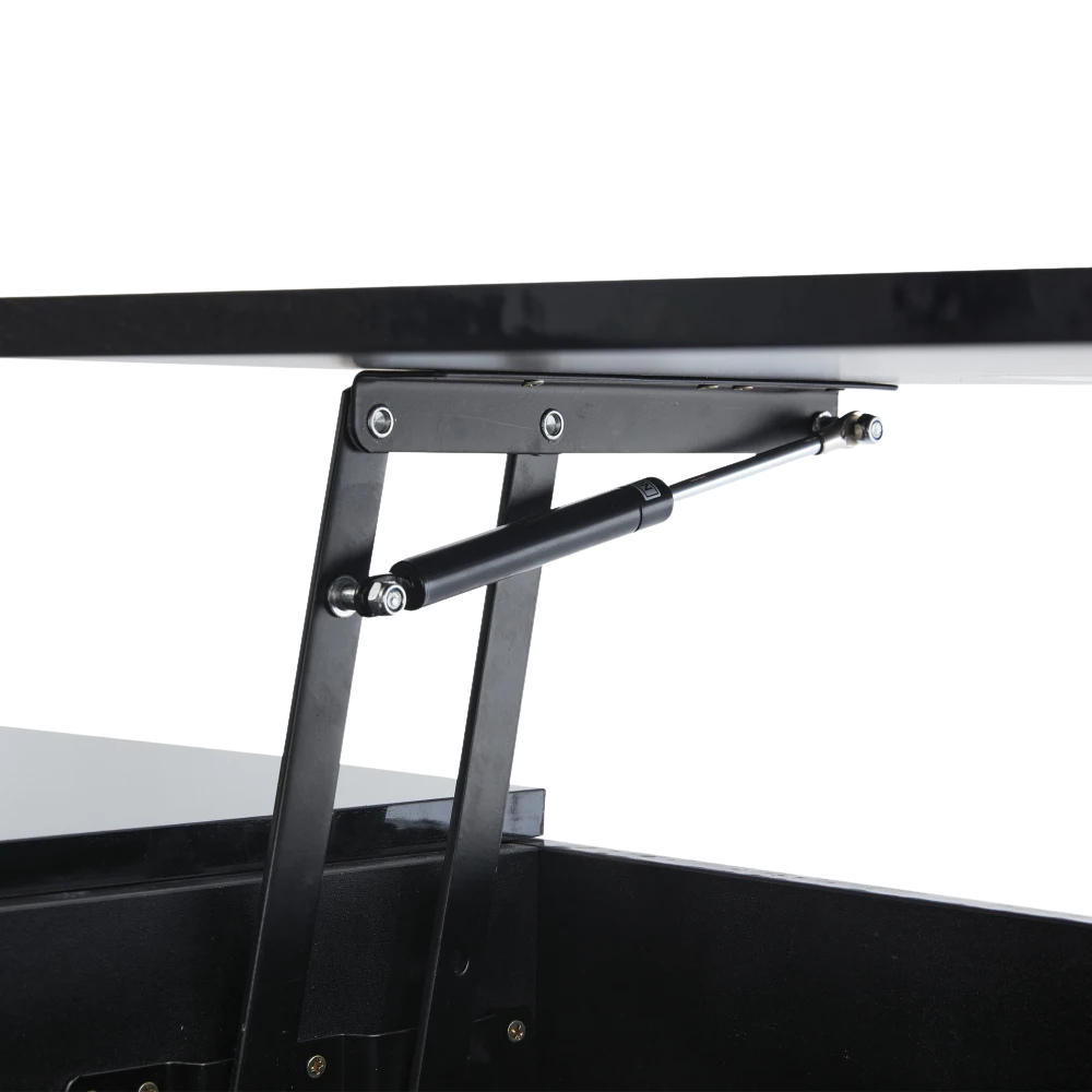 Table Basse Relevable avec LED et Plateau Ajustable - Kavon