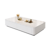 Blanc marbré & Blanc
