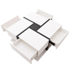 Blanc laqué et Noir