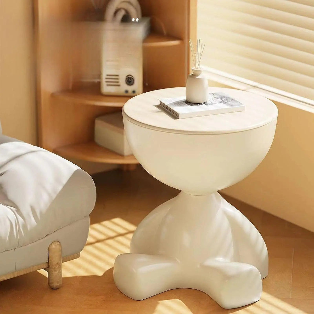 Table Basse d'Appoint Originale - Design Compact Moderne Nyko
