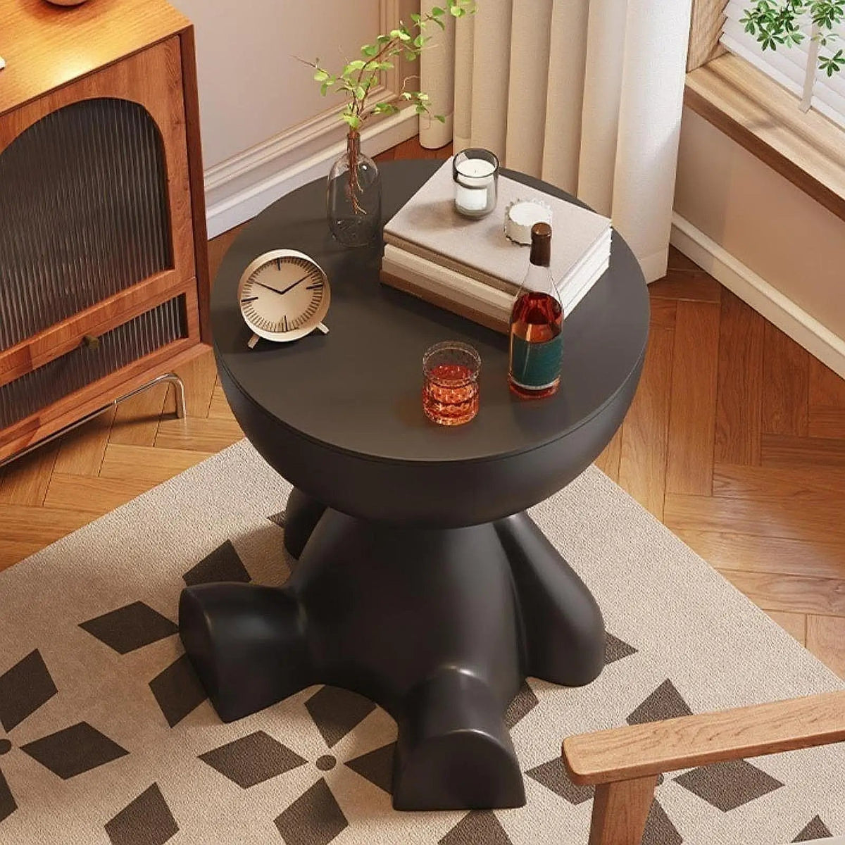 Table Basse d'Appoint Originale - Design Compact Moderne Nyko