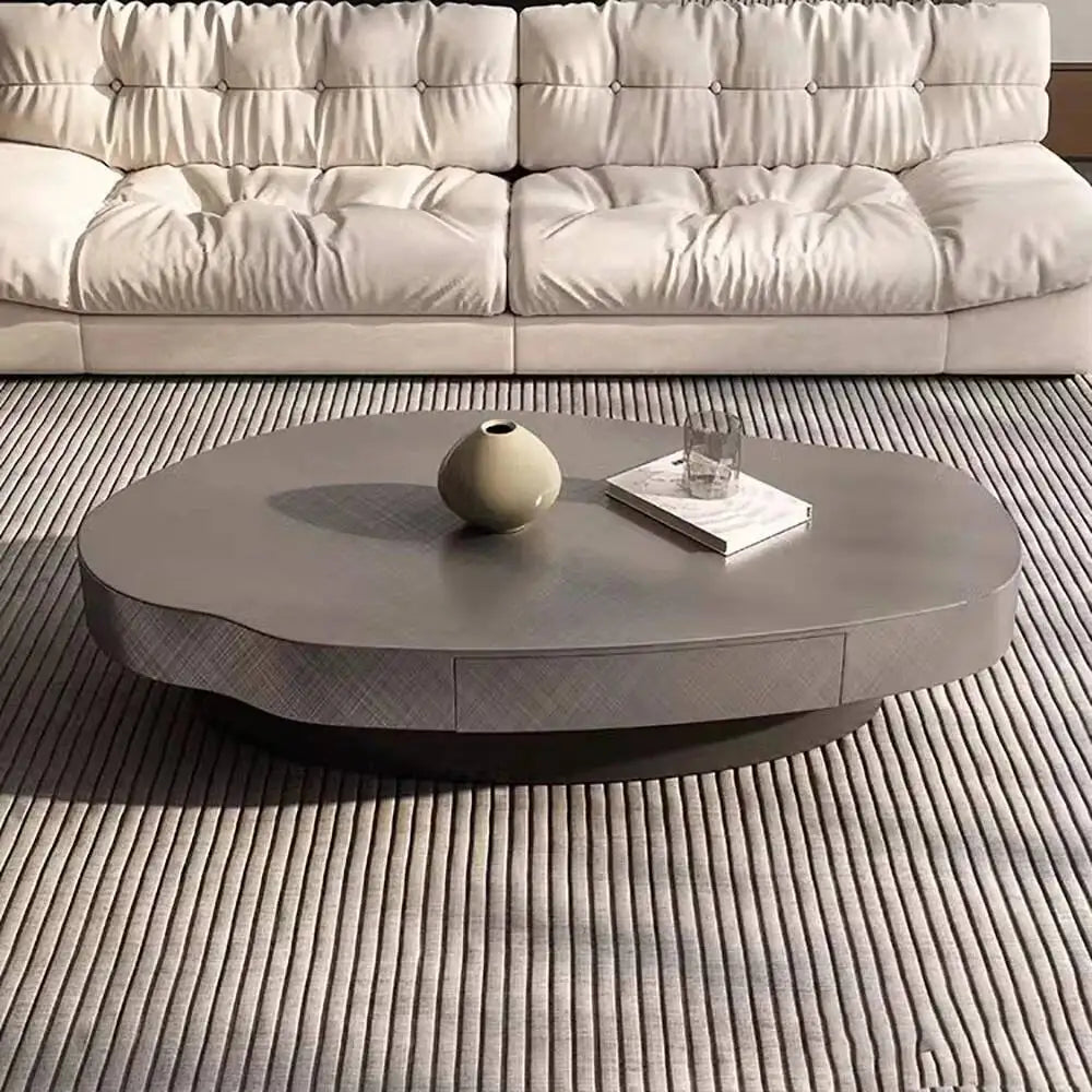 Table Basse Gigogne Ronde en Bois - Design Luxe Organique Sonder