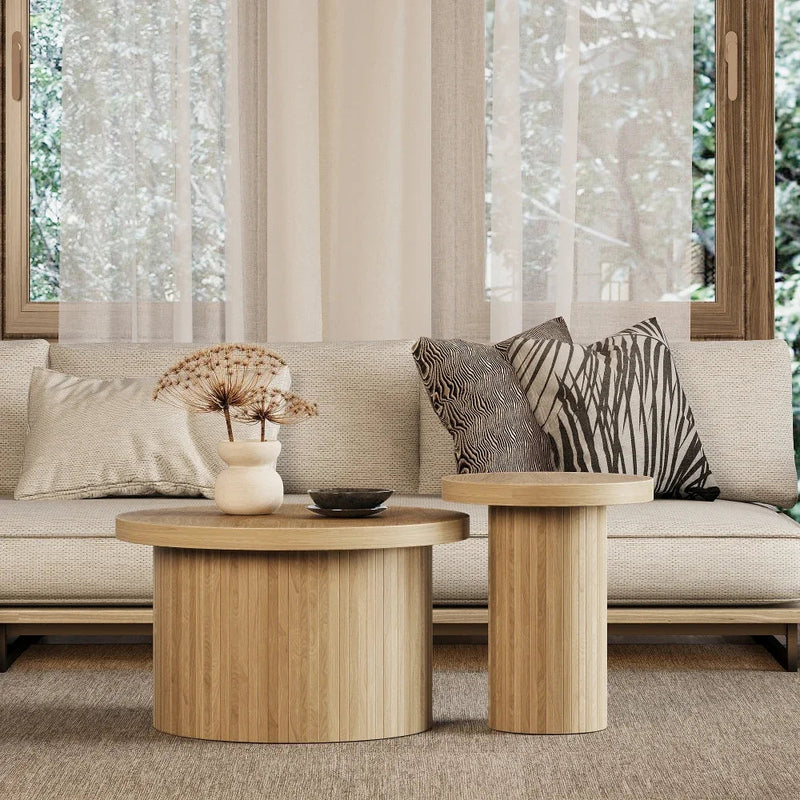 Table Basse Gigogne en Bois - Design Moderne Nolvig