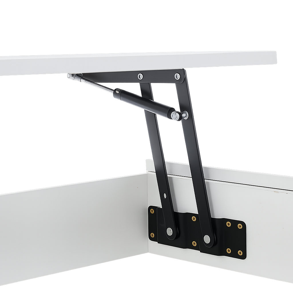 Table Basse Relevable avec LED et Plateau Ajustable - Kavon