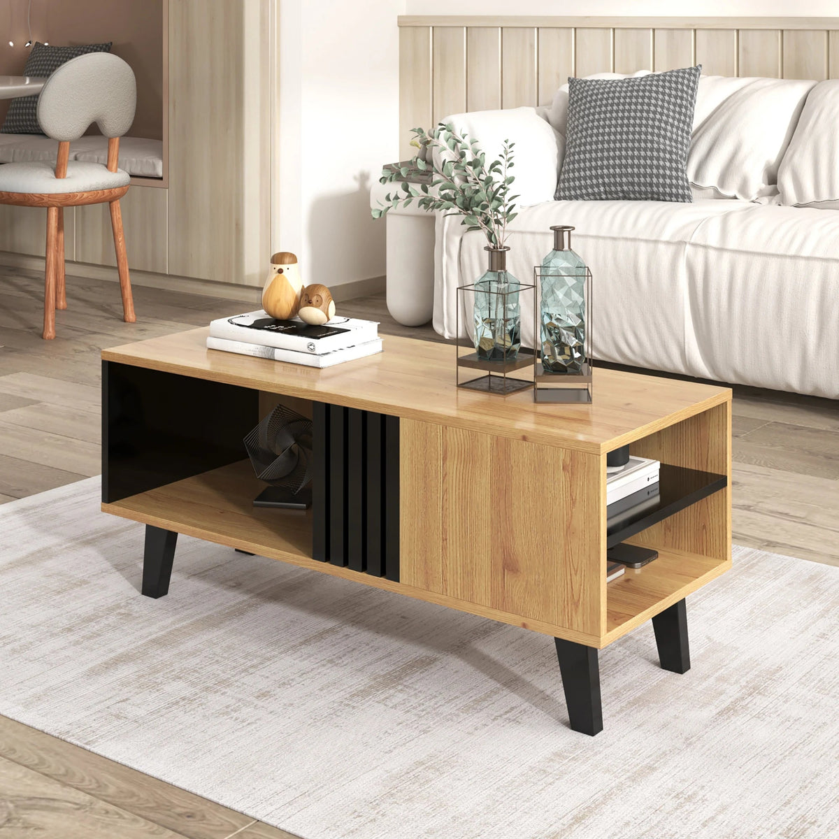 Table Basse Rectangulaire - Design Moderne Stravo