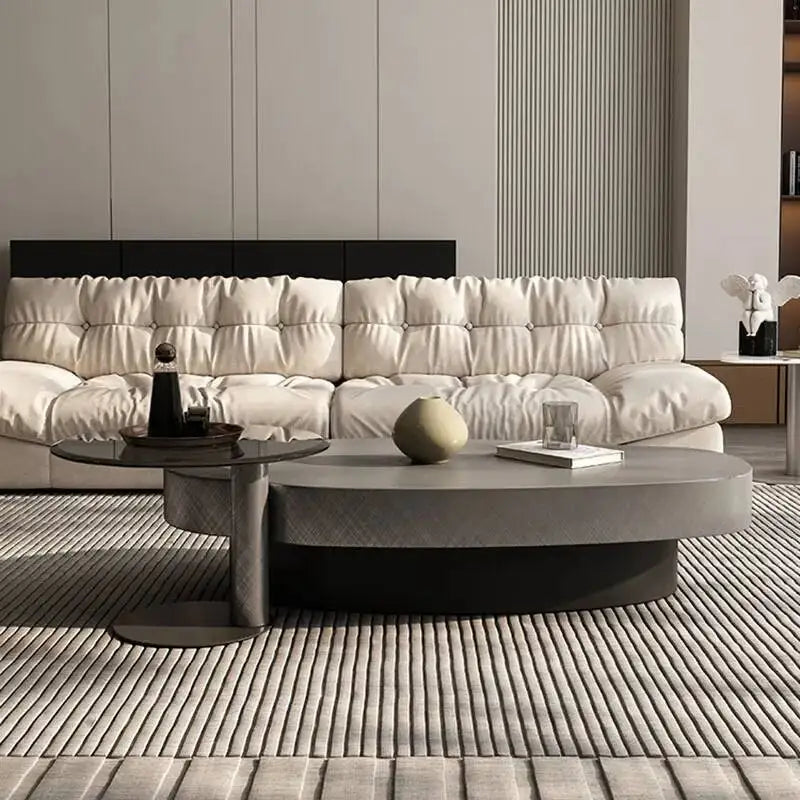 Table Basse Gigogne Ronde en Bois - Design Luxe Organique Sonder
