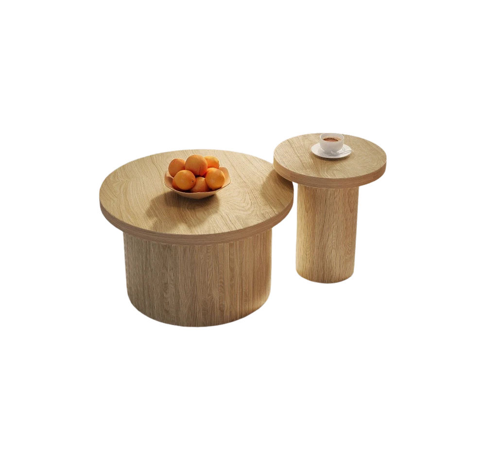 Table Basse Gigogne en Bois - Design Moderne Nolvig