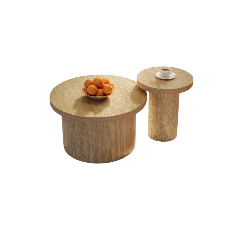 Table Basse Gigogne en Bois - Design Moderne Nolvig