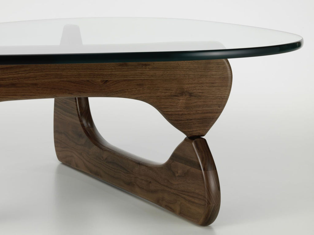 Table Basse en Verre et Bois Ovale - Design Scandinave Ovala