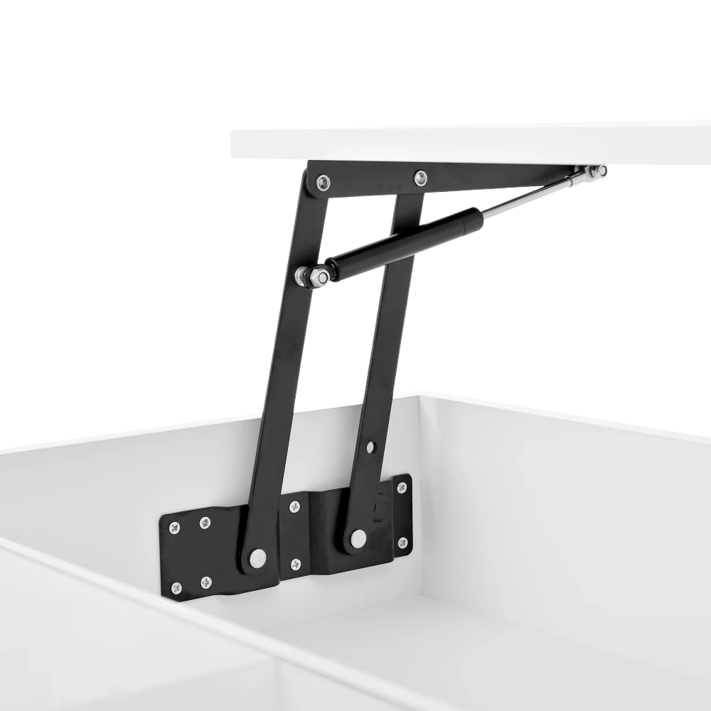 Table Basse Relevable avec LED et Rangement - Design Moderne Kestro