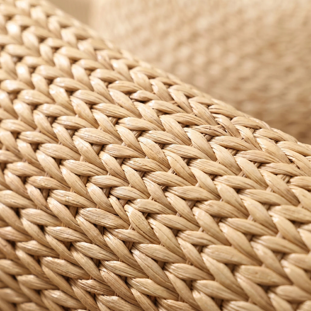 Table Basse en Rotin Naturel - Design Tressé Bahia